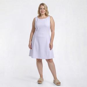 Juniors Plus Jump Princess Seamed A-Line Dress